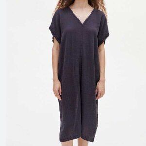 Black Crane 2 Panel Dress